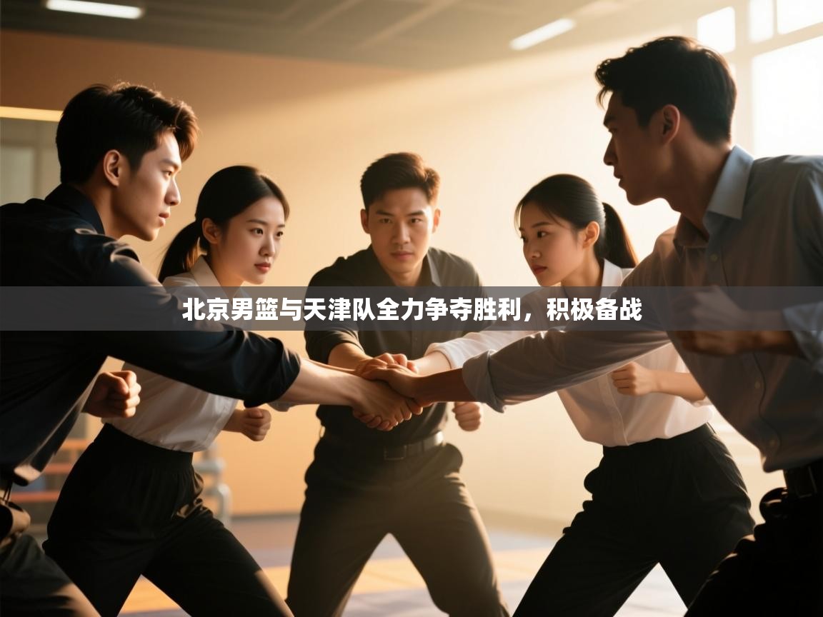 北京男篮与天津队全力争夺胜利，积极备战  第2张